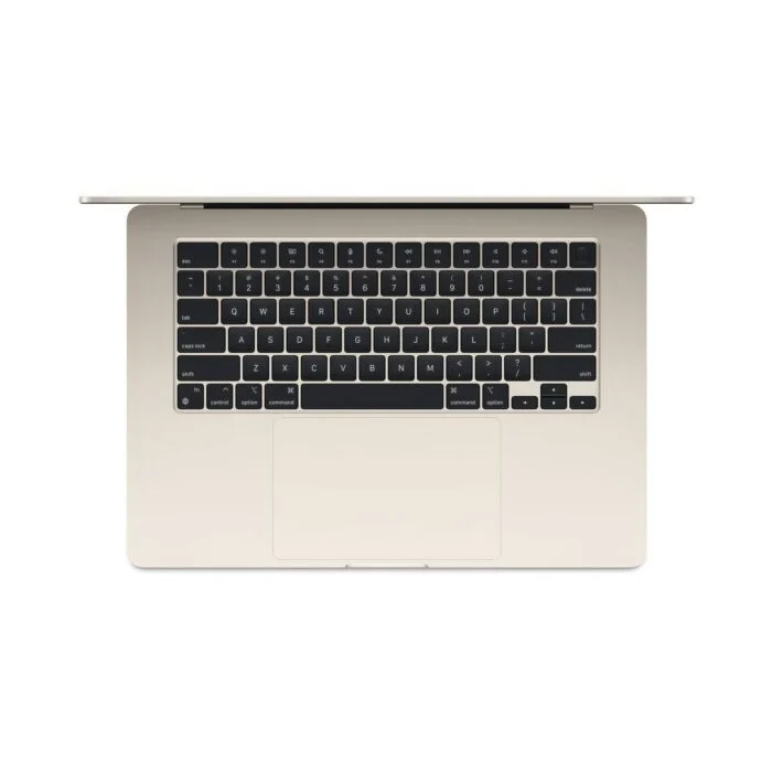 Apple Macbook Air 15 MQKU3 - Apple M2 Chip 8-Core CPU 10-Core GPU 8-GB 256-GB SSD 15.3" IPS Liquid Retina Display with True Tone Backlit Magic Keyboard Touch ID (Starlight, 2023, Used) - Image 3