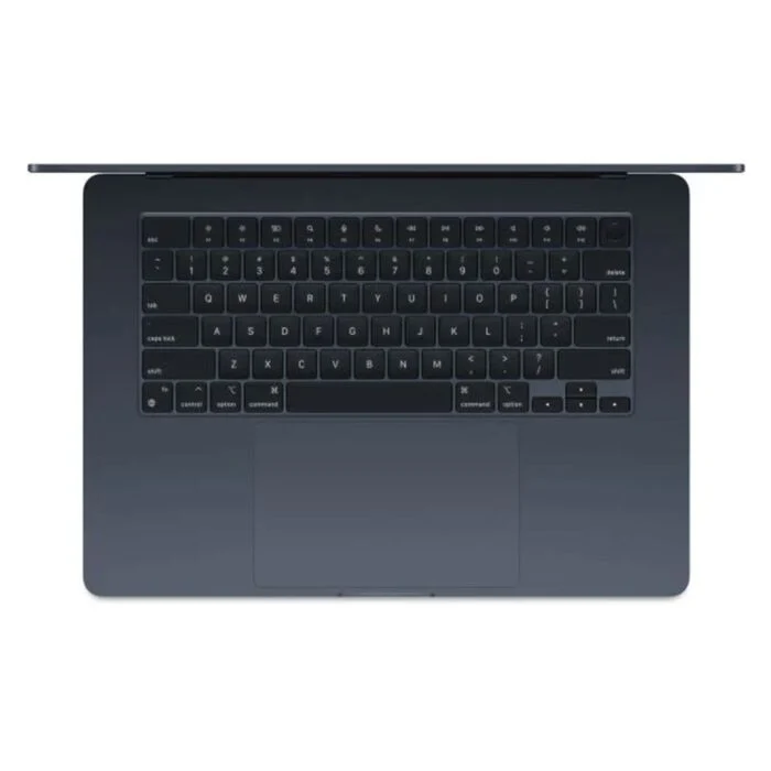 Apple Macbook Air 15 MQKW3 - Apple M2 Chip 8 Core CPU 10 Core GPU 8-GB 256-GB SSD 15.3" IPS Retina Display with True Tone Backlit Magic Keyboard Touch ID (Midnight, 2023, Used) - Image 3